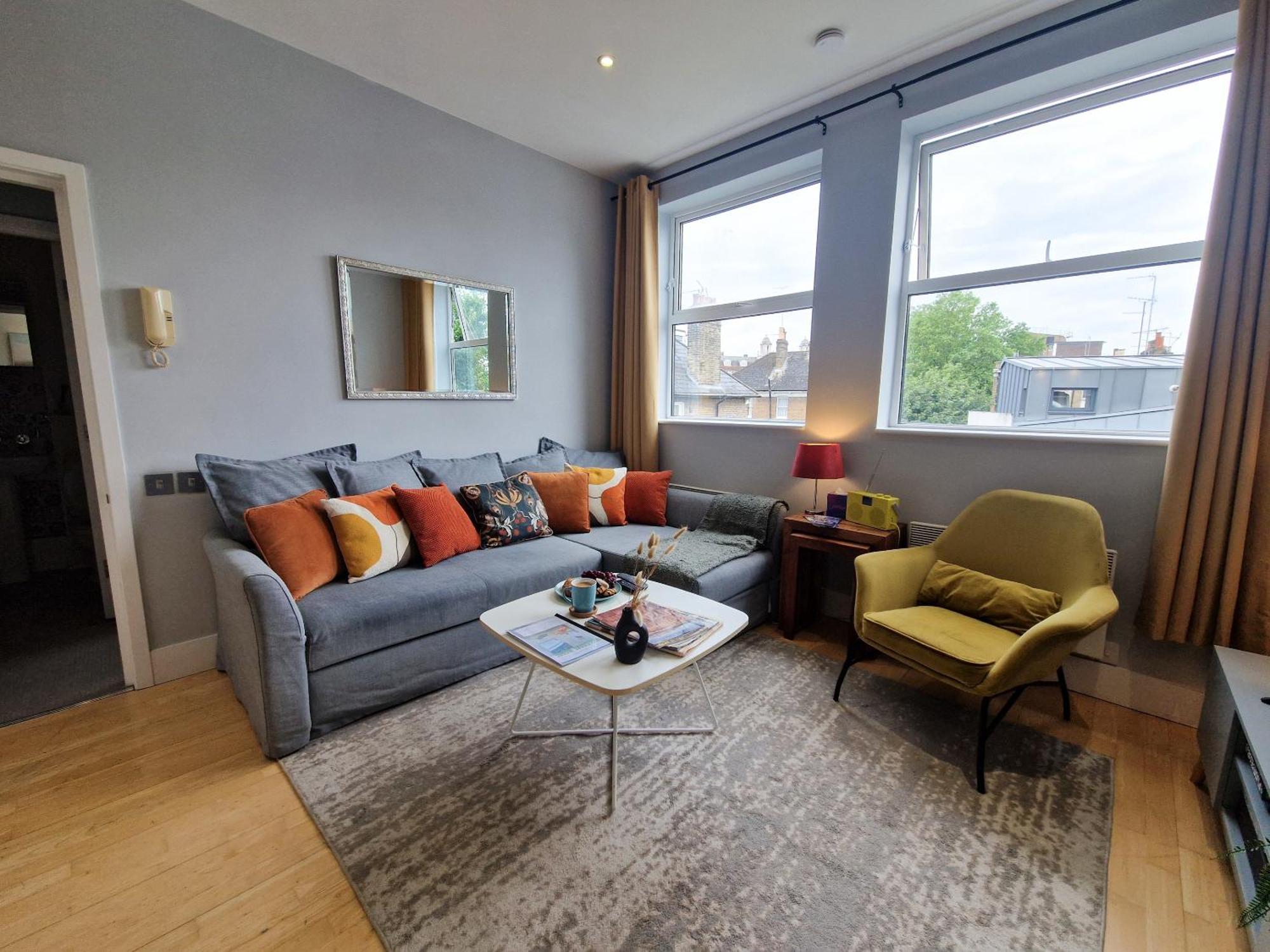1-Bed Apartment, Close To Kensington Olympia With Free Wi-Fi & Netflix Londyn Pokój zdjęcie